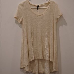Urban Outfitters Creme Knit Top